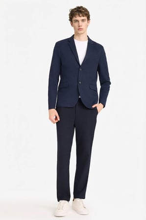 DeFacto Slım Fıt Blazer Ceket F7690AX26SPNV64