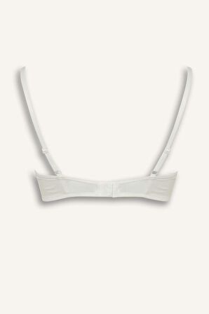 Dantel Detaylı Pamuklu Kaplı Pedli Balensiz Bra  Fall in Love