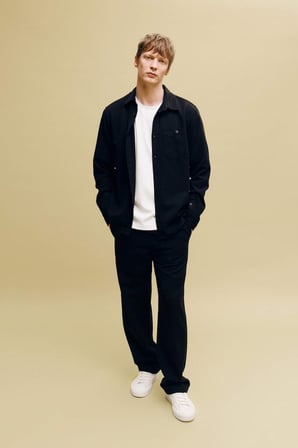 DeFacto REGULAR FIT Premium Twill Gömlek H1360AX26SPBK81