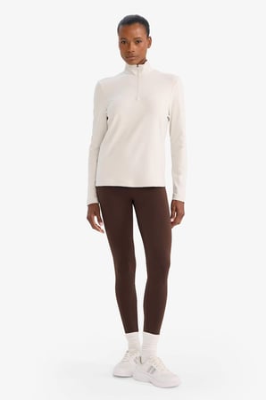 DeFacto Warmtech Standart Fit Dik Yaka Fermuarlı Sporcu Sweatshirt F1687AX25WNBG721