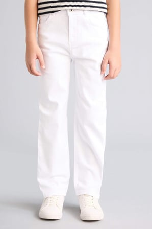 DeFacto Straıght Fıt Düz Paça Basic Jean Pantolon Erkek Çocuk B5616A826SPWT34
