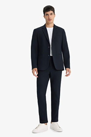 Modern Fit Penye Blazer Ceket