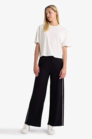 Straight Fit Cepli Düz Paça Eşofman Altı
