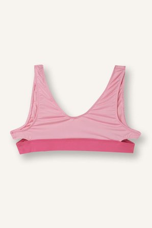 2'li Pembe Şortlu Bikini Kız Çocuk