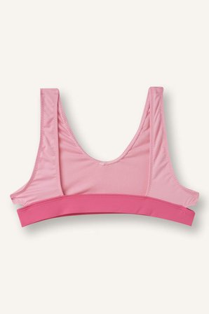 2'li Pembe Şortlu Bikini Kız Çocuk