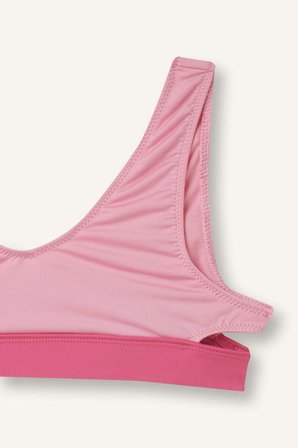 2'li Pembe Şortlu Bikini Kız Çocuk