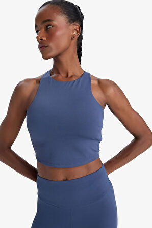 DeFactoFit Bisiklet Yaka Sporcu Sütyeni