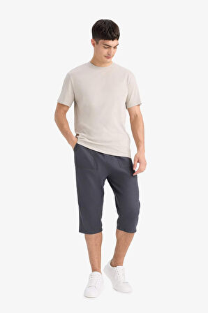 Regular Fit Pamuklu Kapri
