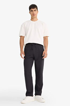 Regular Fit Waffle Pantolon