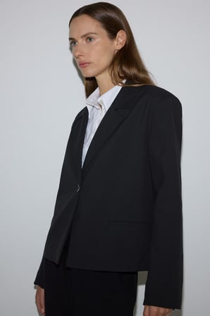 DeFacto Relax Fıt Blazer Ceket G9308AX26SPBK27