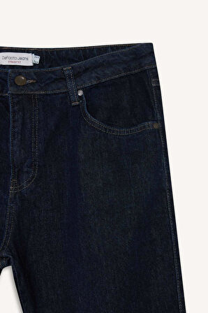 Straight Fit Düz Paça Pantolon
