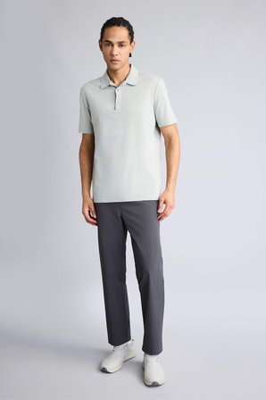 DeFacto Standart Fıt Kısa Kollu Polo Tişört H0474AX26SMGN1150