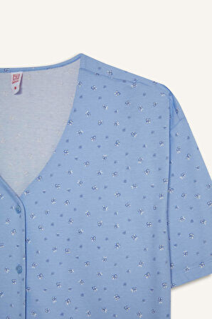 Regular Fit Kısa Kollu 2'li Takım Fall in Love