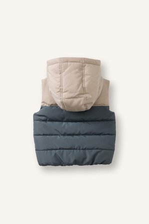 Su Geçirmez Polar Astarlı Yelek Erkek Bebek