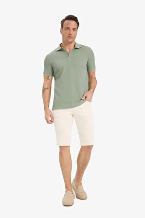 DeFacto Slim Fit Dar Kesim Jean Bermuda B0380AX25SMBG714