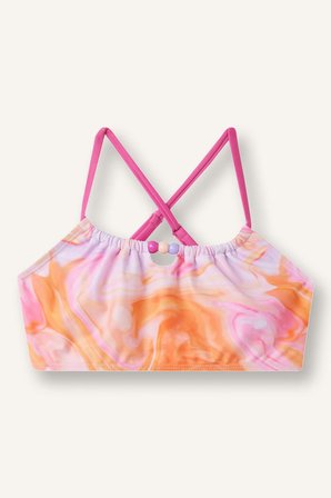DeFacto Batik Desenli 2'li Leylak Bikini Kız Çocuk G7399A826HSPR143
