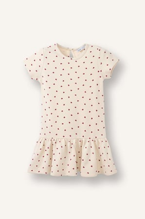 DeFacto Desenli Elbise Kız Bebek G9601A526SPBG106