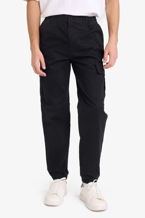 Regular Jogger Kargo Cepli Gabardin Pantolon
