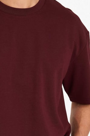 DeFacto Pamuklu Nefes Alabilen Oversize Tişört X3926AZ26SPBR505