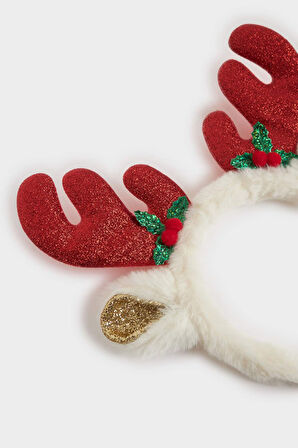 Kadın Yılbaşı Geyik Temalı Taç