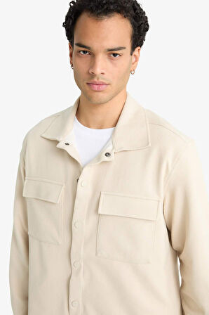 Regular Fit Twill Uzun Kollu Gömlek