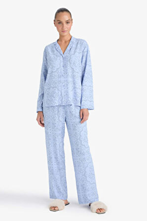 Regular Fit Uzun Kollu 2'li Takım Fall in Love