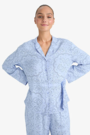 Regular Fit Uzun Kollu 2'li Takım Fall in Love