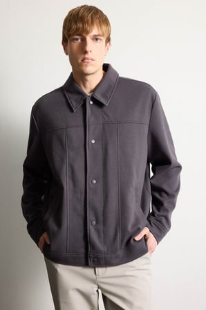 DeFacto REGULAR FIT Polo Yaka Çıtçıtlı Mont F8504AX26SPAR191