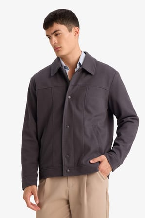 DeFacto REGULAR FIT Polo Yaka Çıtçıtlı Mont F8504AX26SPAR191