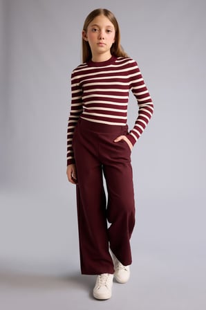 DeFacto Wide Leg Geniş Paça Pantolon Kız Çocuk G9114A826SPBR210