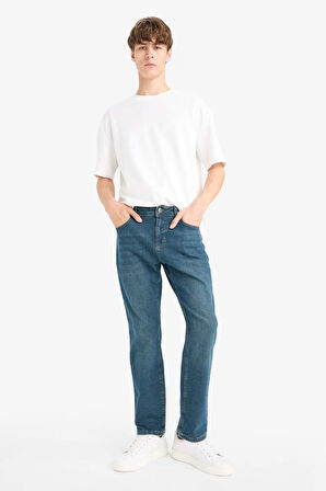 Sergio Regular Fit Normal Kalıp Normal Bel Boru Paça Jean Pantolon