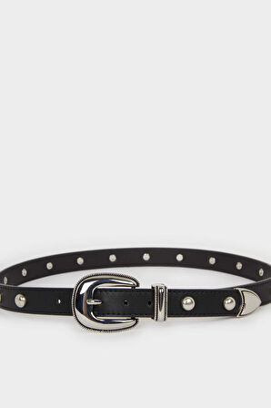 Kadın Suni Deri Günlük Kemer