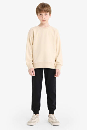 Erkek Çocuk Beli Lastikli Jogger Eşofman Altı