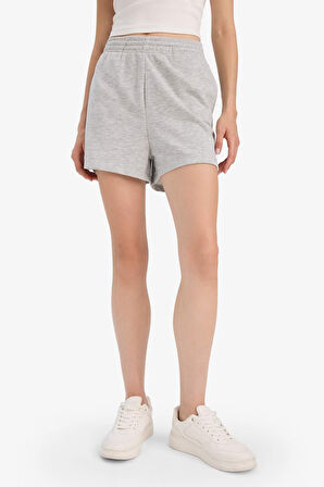 Regular Fit Düz Paça Şort