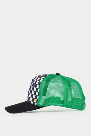 Defacto Z3682A6KR1 Çok Renkli Desenli Dokuma Cap Şapka Erkek Çocuk