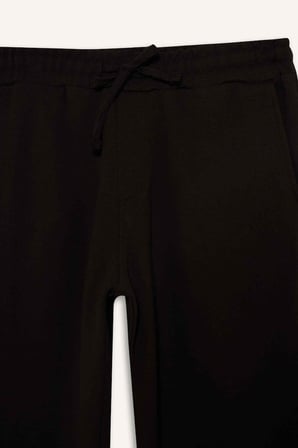 DeFacto Esnek Basic Beli Bağcıklı Cepli Düz Paça Jogger Pantolon C6022AX26SPBN337