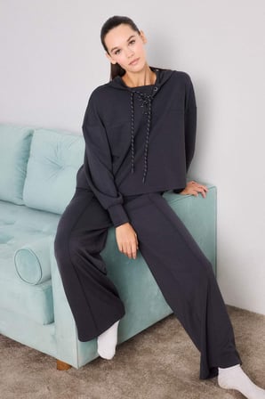 DeFacto Modal Bağlama Detaylı Sweatshirt G0002AX25WNAR210