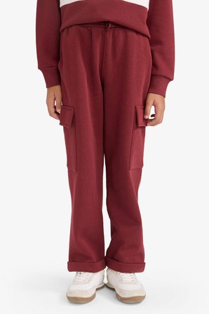 DeFacto Loose Fit Kargo Cepli Beli Lastikli Eşofman Altı Erkek Çocuk G5372A825WNBR194