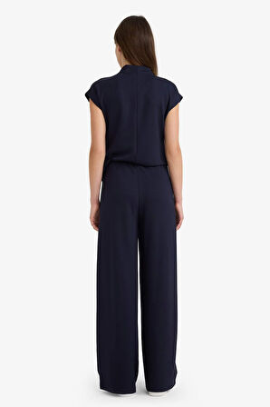 Wide Leg Pike Pantolon