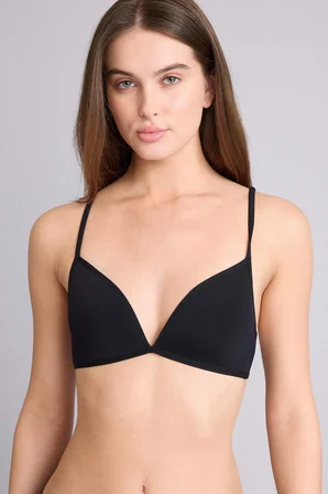 Micro Kaplı Dolgusuz Balensiz Tişört Bra G0410AX25AUBK81
