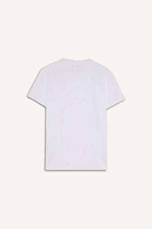 Slim Fit Dar Kesim Bisiklet Yaka Üst