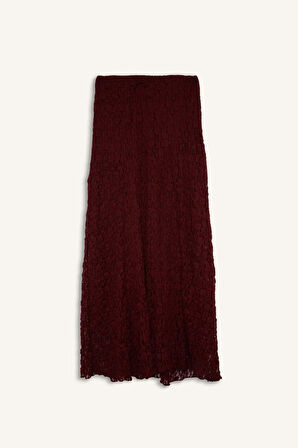 A Kesim Dantel Maxi Etek