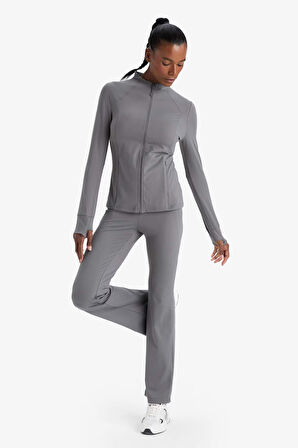 DeFactoFit Flare Fit İspanyol Paça Soft Touch Premium Sporcu Pantolon