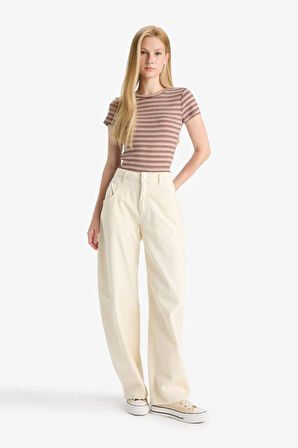 Coool Fitted Ribana Kısa Kollu Tişört