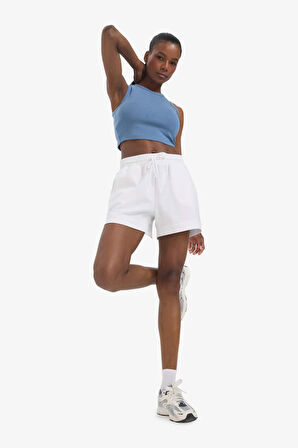 DeFactoFit Crop Top Bisiklet Yaka Modal Sporcu Atlet E2939AX25SMIN34