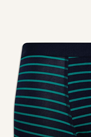 Regular Fit Çizgili 3'lü Boxer