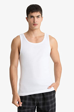 Slim Fit Dar Kesim Ribana 2'li Atlet