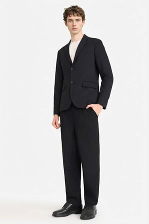 DeFacto Slim Fit Blazer Ceket F7690AX26SPBK27