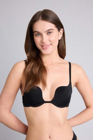 DeFacto Kaplı Yarım Dolgulu Balenli Bra D0812AX26SPBK81
