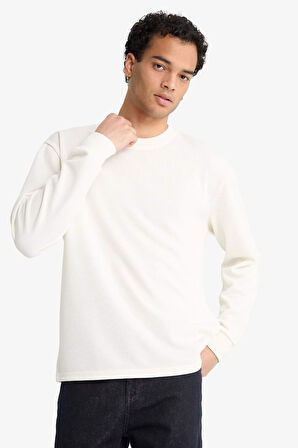 Regular Fit Bisiklet Yaka Uzun Kollu Body